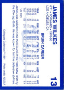 1991 Collegiate Collection UCLA James Wilkes
