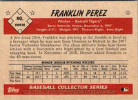 2018 Topps Heritage Minor League Franklin Perez #6
