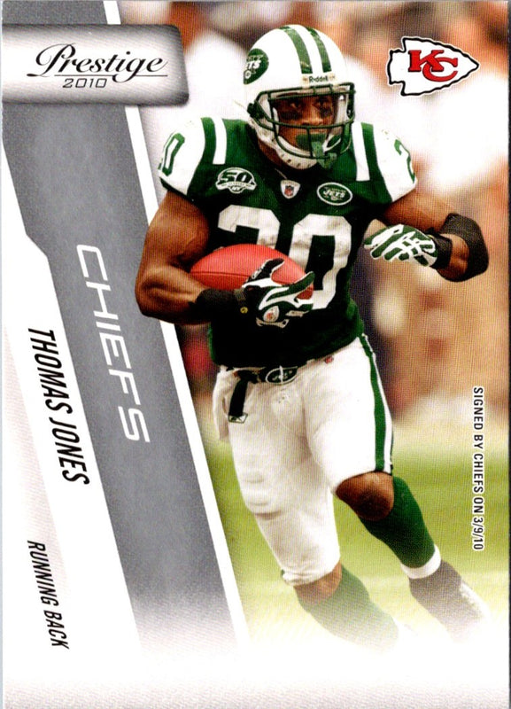 2010 Panini Prestige Thomas Jones #140