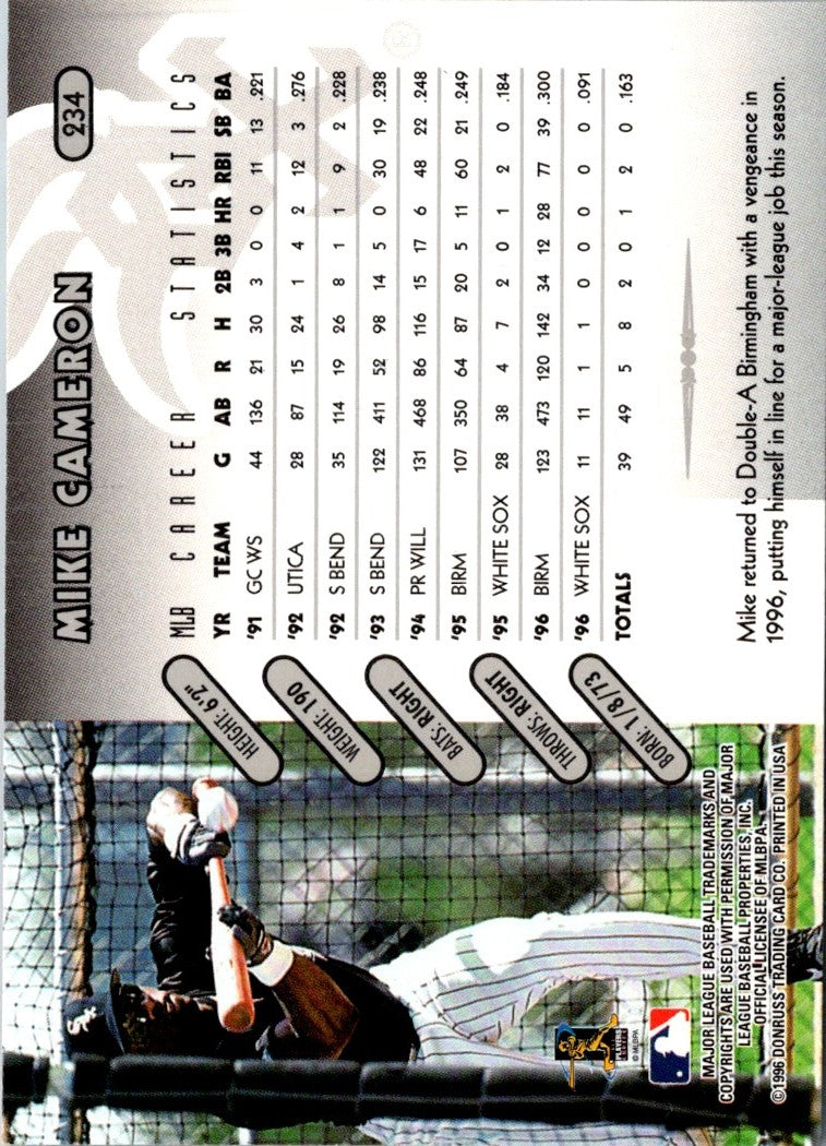 1997 Donruss Mike Cameron