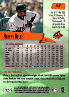 2000 Stadium Club Chrome First Day Issue Albert Belle #158