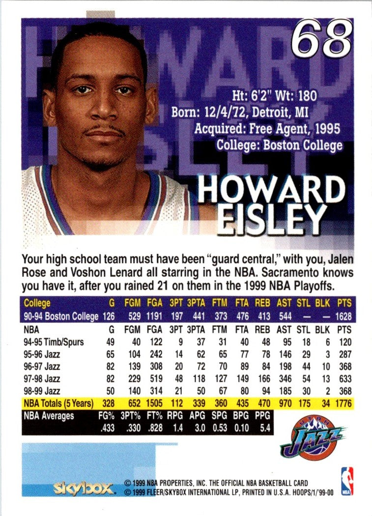 1999 Hoops Howard Eisley