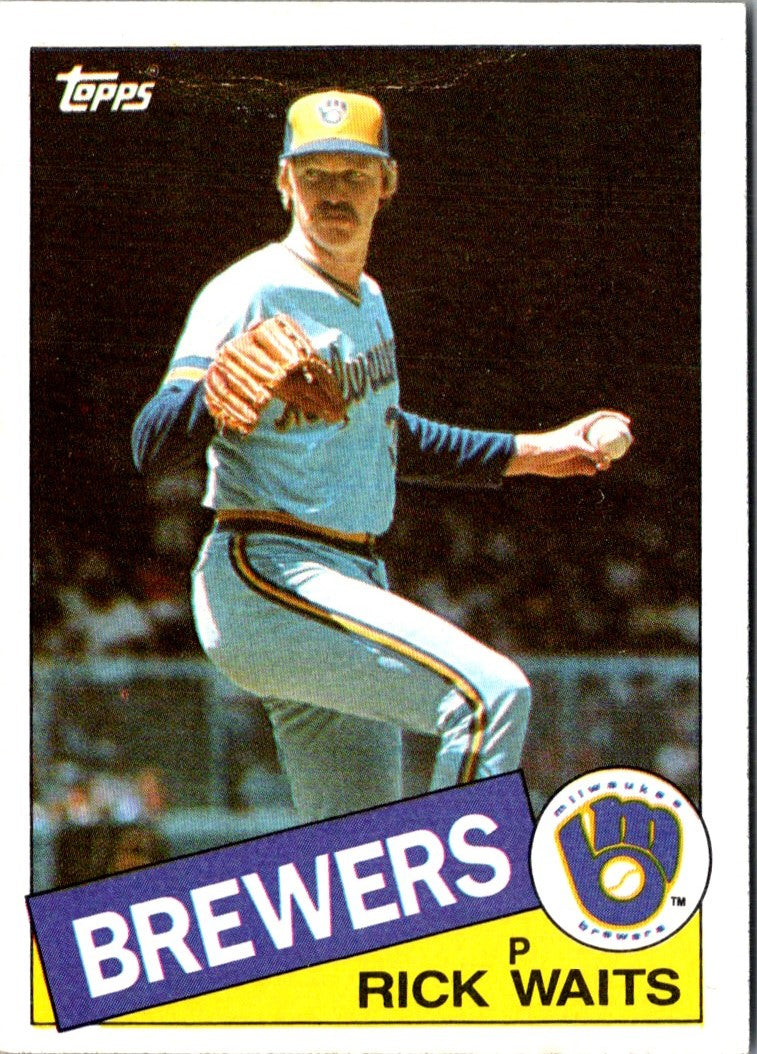 1985 Topps Rick Waits