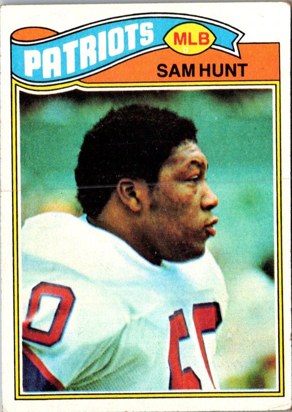 1977 Topps Sam Hunt #356 Rookie