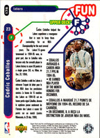 1995 Collector's Choice French I Cedric Ceballos #178