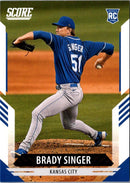 2021 Panini Chronicles Score Brady Singer