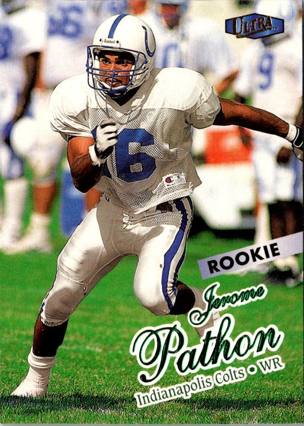 1998 Ultra Jerome Pathon #403 Rookie