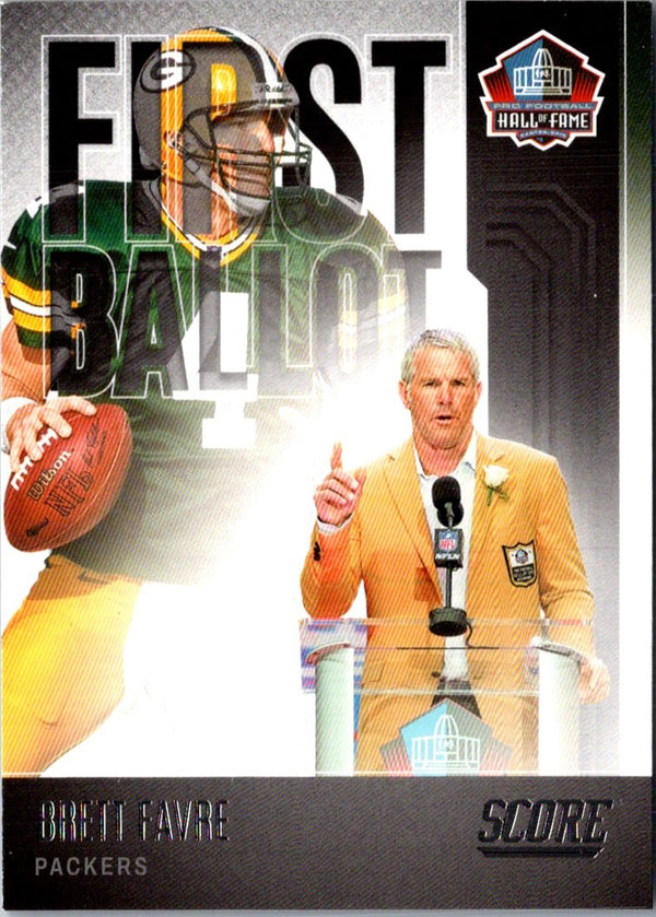 2022 Score First Ballot Brett Favre #FB-BF