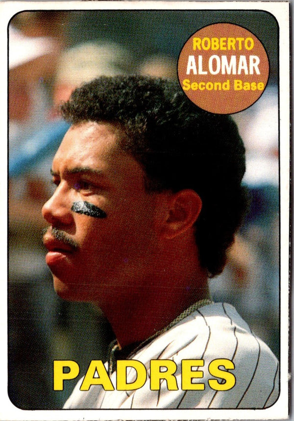 1990 Baseball Card Magazine '69 Topps Replicas Roberto Alomar #11