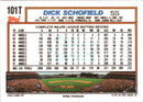 1992 Topps Traded Dick Schofield