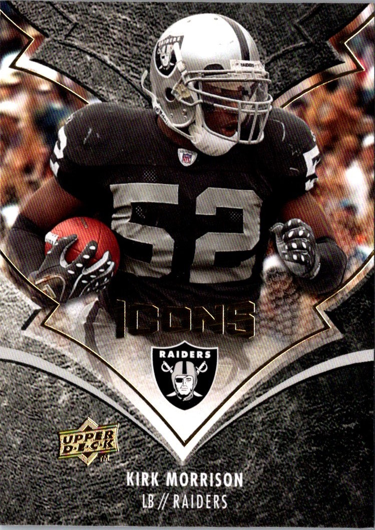 2008 Upper Deck Icons Kirk Morrison