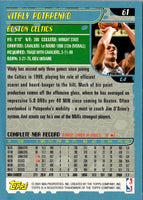 2001 Topps Vitaly Potapenko #61