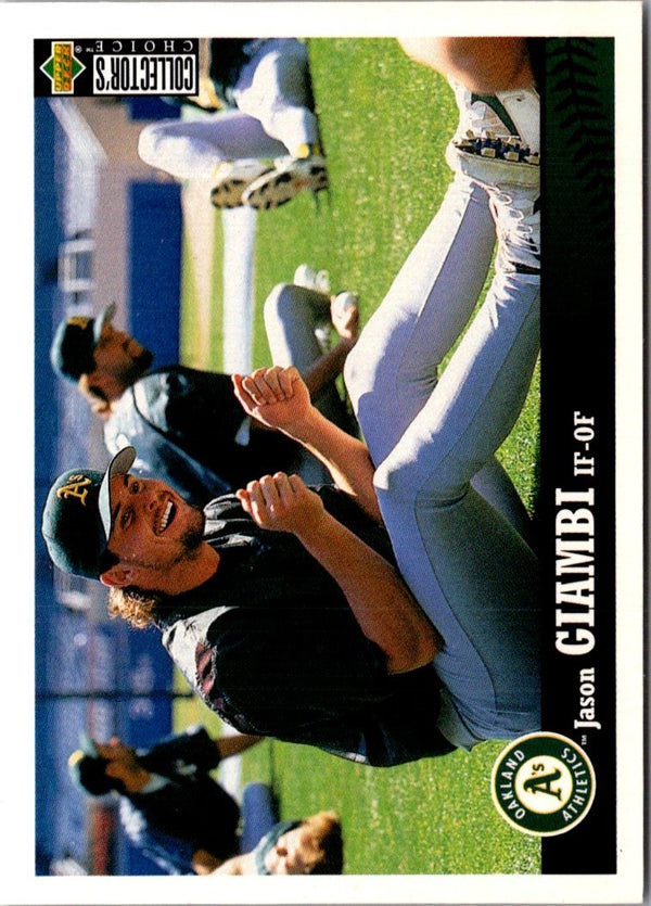 1997 Collector's Choice Jason Giambi #184