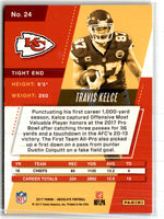 2017 Panini Travis Kelce #24