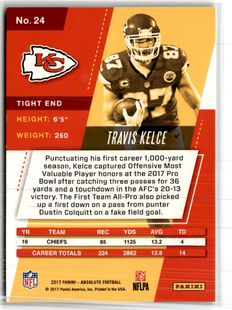 2017 Panini Travis Kelce