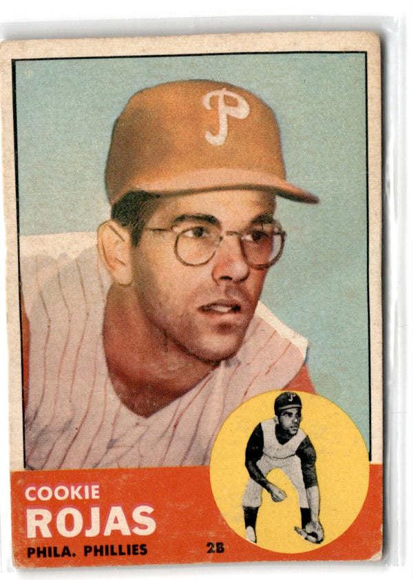 1963 Topps Cookie Rojas #221 Rookie