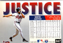 1993 Fleer David Justice