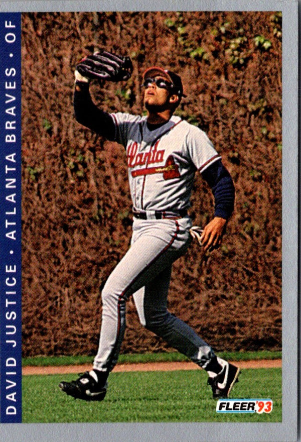 1993 Fleer David Justice #367