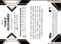 2019 Bowman Platinum Top Prospect Pablo Olivares #TOP-38