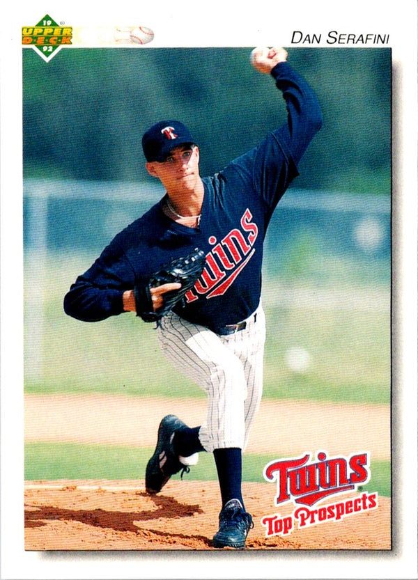 1992 Upper Deck Minors Dan Serafini #104