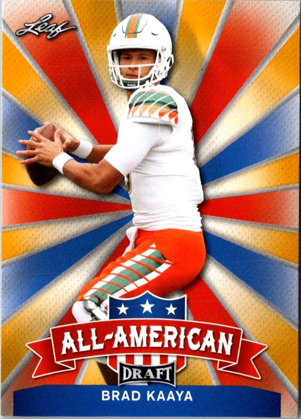 2017 Leaf Draft All-American Gold Brad Kaaya #AA-02