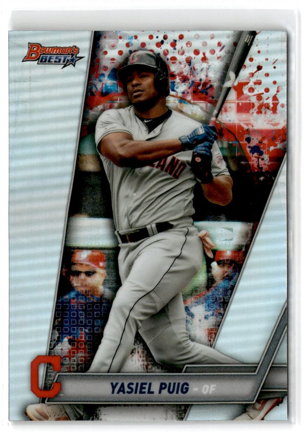 2019 Bowman's Best Yasiel Puig #23