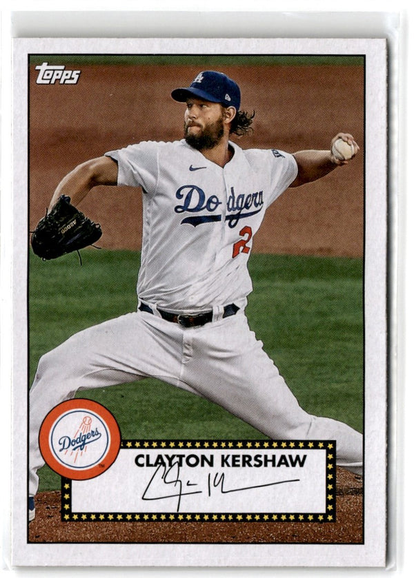 2021 Topps 1952 Redux Clayton Kershaw #T52-40