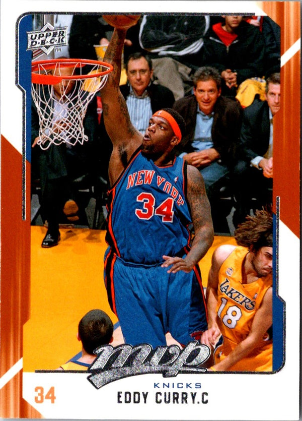 2008 Upper Deck MVP Eddy Curry #109