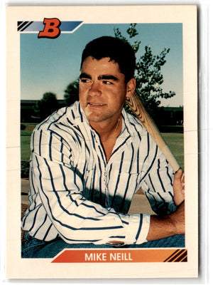 1992 Bowman Mike Neill #266 Rookie