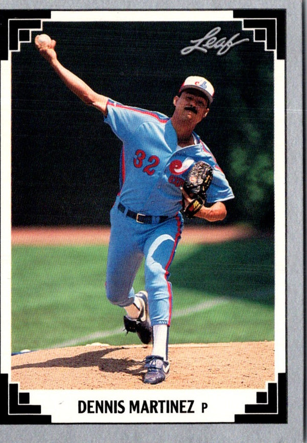 1991 Leaf Dennis Martinez #274