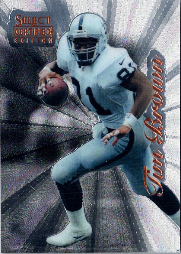 1996 Select Certified Tim Brown #61