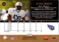 2008 SP Alge Crumpler #36