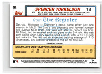 2023 Topps Spencer Torkelson #365