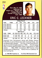 1990 Hoops Eric Leckner #291