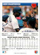 1993 Donruss Mike Sharperson