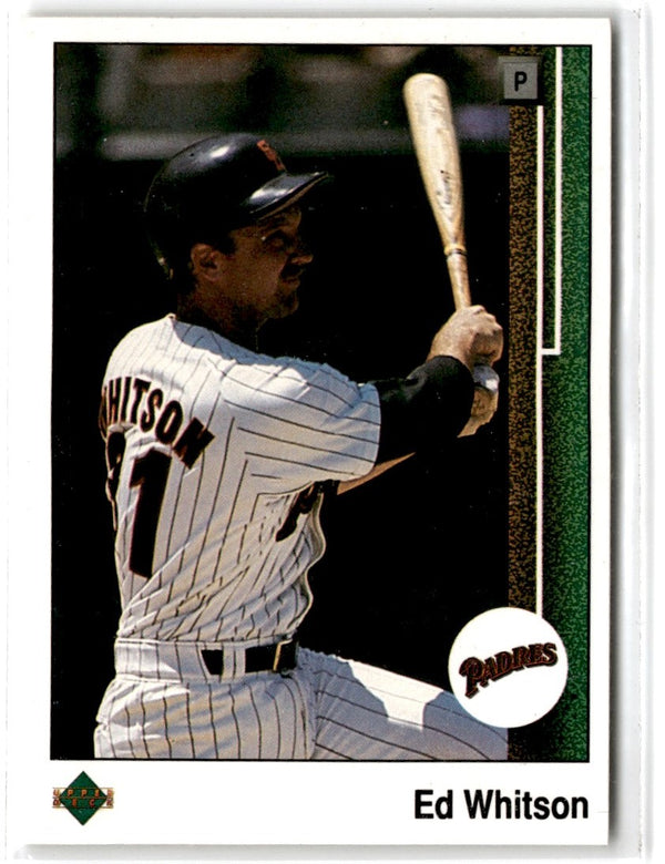 1989 Upper Deck Ed Whitson #453