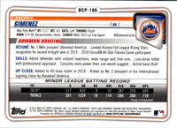 2020 Bowman Chrome Prospects Andres Gimenez #BCP-186