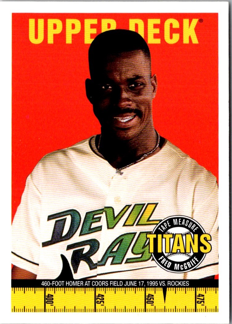 1998 Upper Deck Tape Measure Titans Fred McGriff