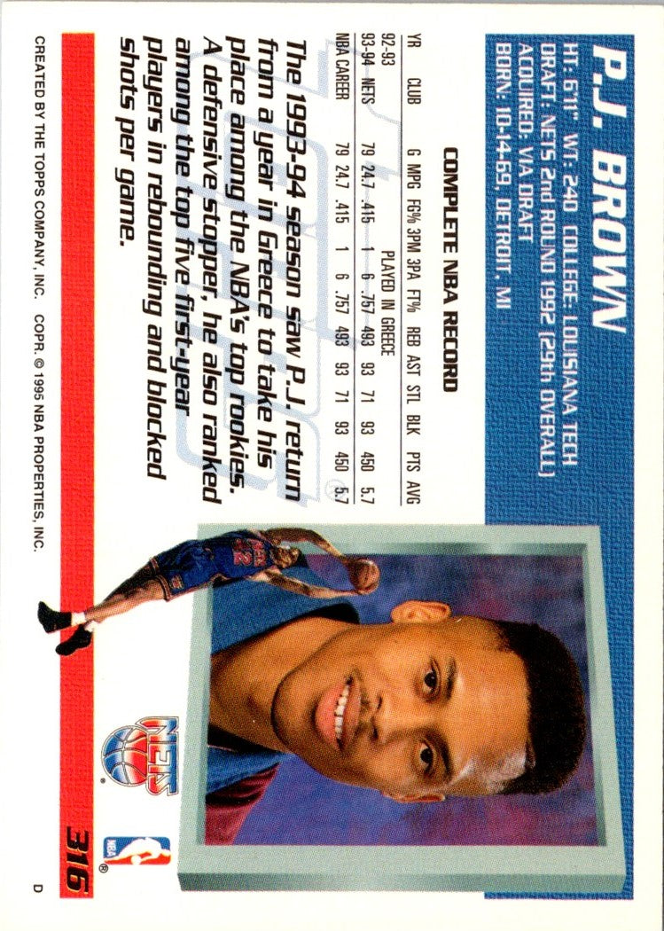 1994 Topps P.J. Brown