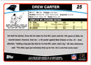 2006 Topps Drew Carter
