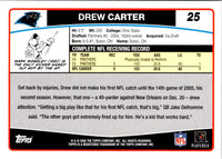 2006 Topps Drew Carter #25
