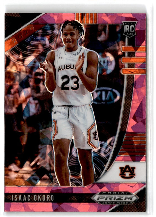 2020 Panini Prizm Draft Picks Collegiate Isaac Okoro #44