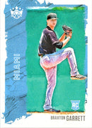 2021 Panini Diamond Kings Blue Braxton Garrett