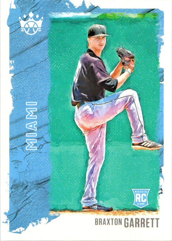 2021 Panini Diamond Kings Blue Braxton Garrett #48