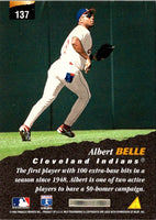 1996 Pinnacle Albert Belle #137