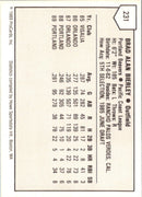 1989 ProCards Brad Bierley