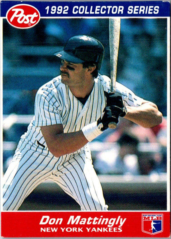 1992 Post Cereal Don Mattingly #3