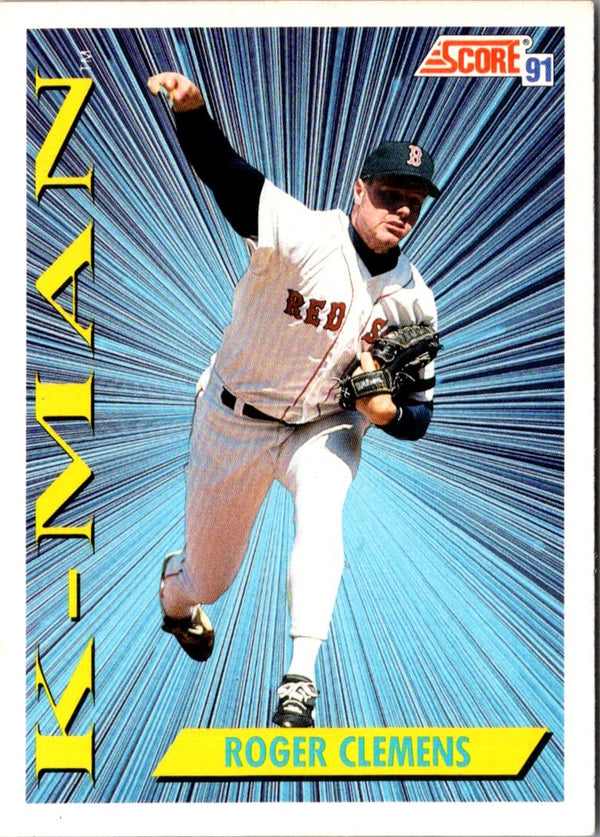 1991 Score Roger Clemens #684