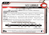 2021 Bowman Prospects Nick Lodolo #BP-20
