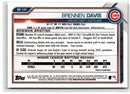 2021 Bowman Draft 1st Edition Brennen Davis